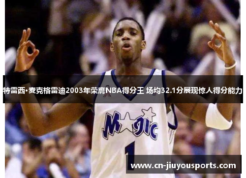 特雷西·麦克格雷迪2003年荣膺NBA得分王 场均32.1分展现惊人得分能力