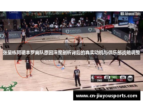 张呈栋阿德本罗离队原因深度剖析背后的真实动机与俱乐部战略调整